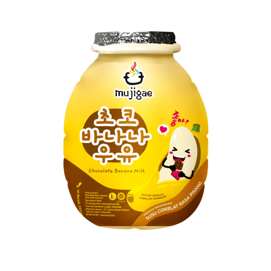 Mujigae Susu Uht Cokelat Pisang Kotak 250 ml – 1