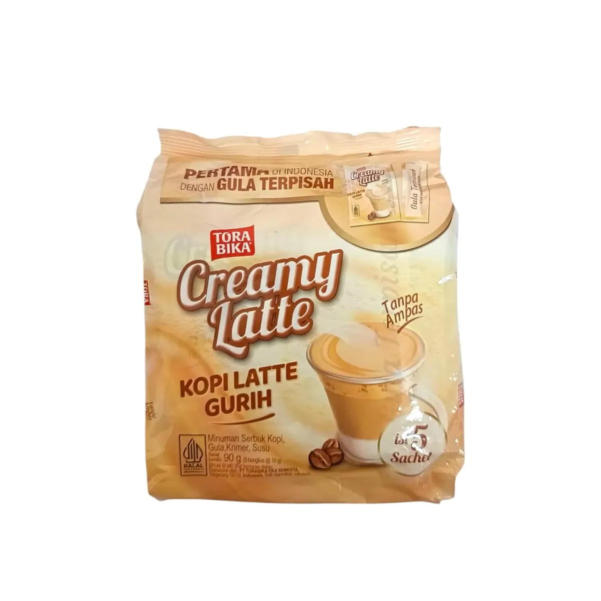 Torabika Creamy Latte 5 Sachet x 18 gr – 1