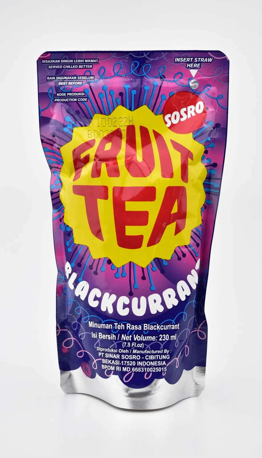 Fruit Tea Blackcurrant Pouch 230 ml – 1