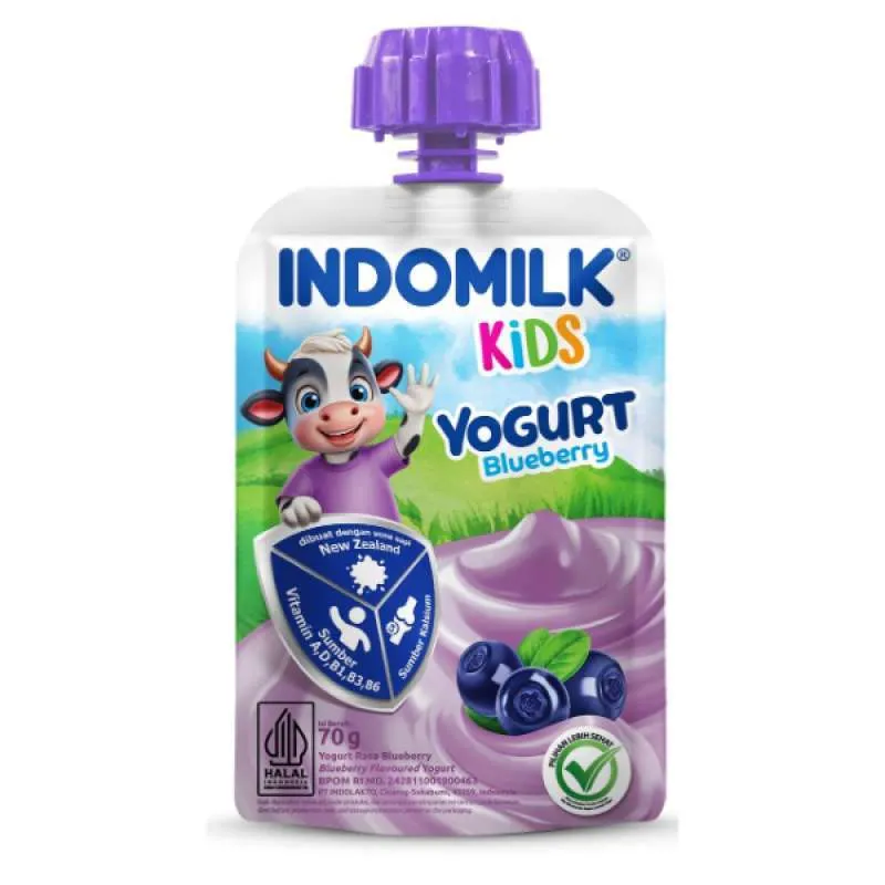 Indomilk Kids Yogurt Blueberry 70 gr – 1
