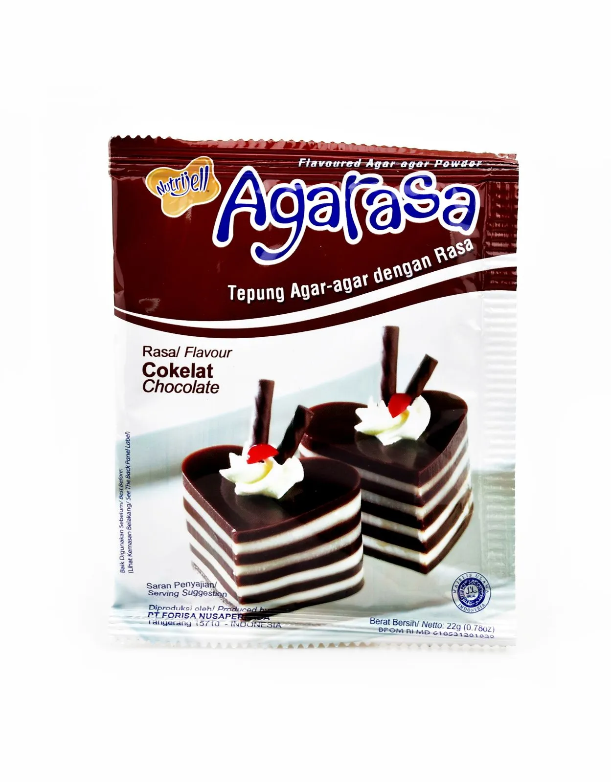 Agar Rasa Cokelat 22g – 1
