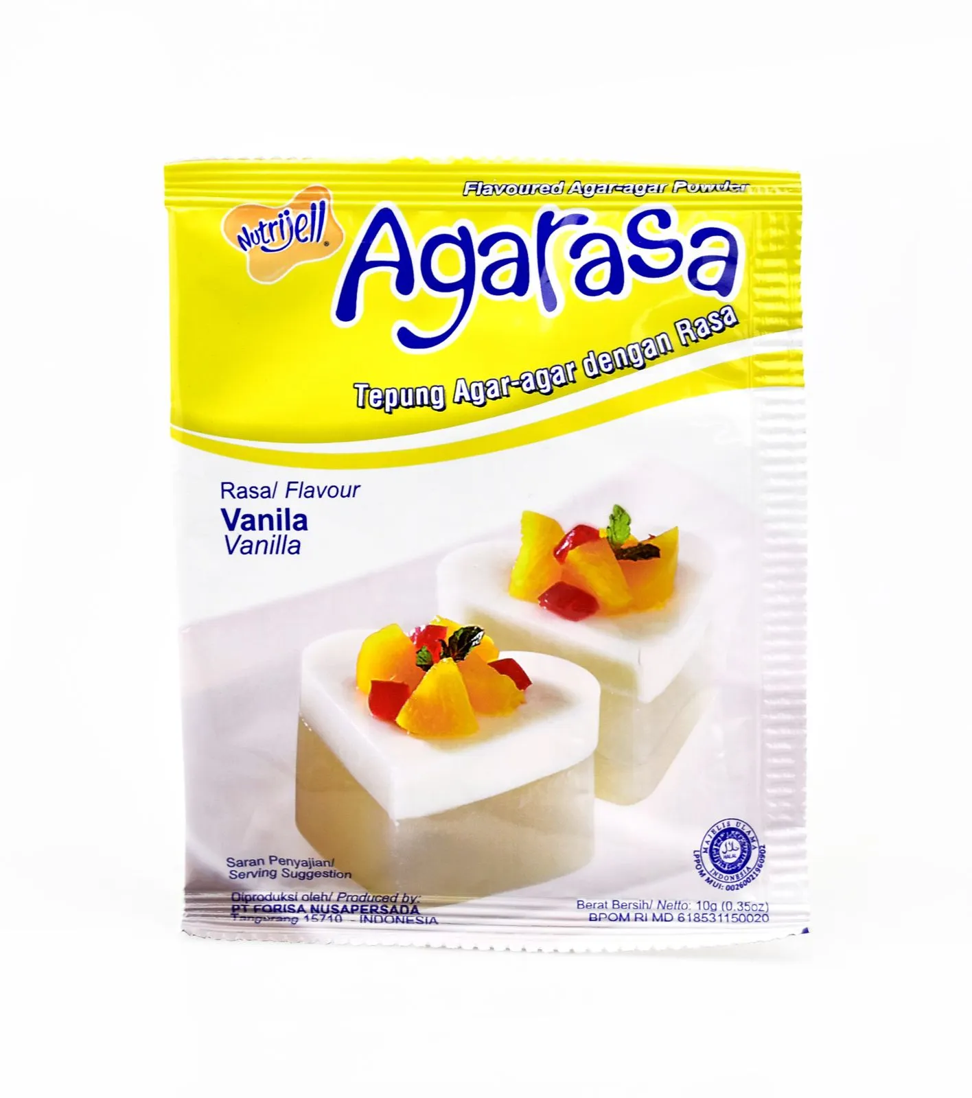 Agar Rasa Vanilla 10g – 1