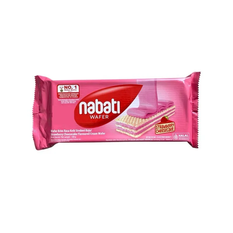 Nabati Wafer Stroberi Cheesecake 110 gr – 1